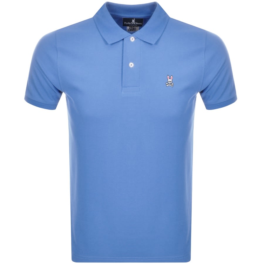 Alternative Image for ProductPsycho Bunny Classic Polo T Shirt Blue1